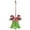 Green, variant on Hwkond Up to 50% off Christmas Indoor Decoration Christmas Wrought Iron Bell Decoration Pendant Accessories Rope Holly Berry Xmas Tree Festival Wall Door Hanging Ornament,Green