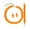 Orange, variant on Pebbuoy 3Pcs/set Fashion Jewelry Set Women Resin Thick Twist Chain Necklace Bracelet Hook Earrings Set Punk Jewelry Accessories