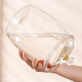 thumbnail image 6 of Large Plastic Storage Jar with Lid – 2.2-18L Clear Cookie & Candy Container, Airtight Food Canister for Kitchen, Pantry & Home, 6 of 8