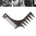 thumbnail image 1 of Peine Para Barba, No Es Fácil De Dañar Se Usa Con Una Maquinilla De Afeitar O Un Cortapelos Se Puede Guardar Fácilmente En Una Bolsa Peine Para El Vello Facial Para Viajes, A, 1 of 7