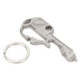 thumbnail image 1 of LLC Porte-Clés Multifonction 24 en 1 en Acier Inoxydable Portable pour Activités Extérieures Argent, 1 of 9