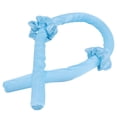 thumbnail image 4 of No Heat Hair Curler, Foam Sponge  Material Plastic Heatless Curling Rod  For Banquets For Birthday Parties For Daily Wear Blue, 4 of 8