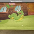 thumbnail image 6 of Ambesonne Tree Place Mats Set of 4, Worms in Wooden Tree, Standard Size, Apple Green Chocolate, 6 of 6