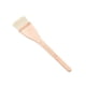 thumbnail image 1 of Monstrate Pincel profesional de pelo de cabra blanco suave, mango de madera, pinceles para pintura al óleo, trabajo, acuarela, cerámica, 2,5 Type3 NO3, 1 of 6