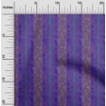 thumbnail image 2 of oneOone Rayon Violet Fabric Leaves Sewing Craft Projects Fabric Prints By Yard 56 Inch Wide, 2 of 5