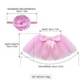 thumbnail image 3 of SHENGXINY Porch Goose Outfit, Layered Tulle Tutu with Ruffled Lace Headband for Patio Courtyard Entryway Home Decorations Pink 23 in, 3 of 5