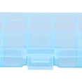 thumbnail image 4 of Thinsony 10 Grid Plastic Jewelry Removable Storage Box Beads Container Earring Blue 12.8x6.5x2.2cm 1Set, 4 of 5