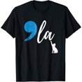 thumbnail image 1 of Comma +, La Kamala Harris Vote for childless cat Camiseta para mujer, 1 of 2