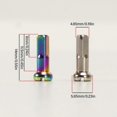 thumbnail image 3 of 36Pcs Bike Spoke Nipples Caps Head End Tip Wheel Spoke Nipples Decoration for 14G Mountain Road Bicycles Enduring, 3 of 5