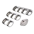 thumbnail image 4 of Miangastore 4 Pcs Plat de Service pour Sauce Argenté Contenant à Condiments pour Cuisiniers, 4 of 9