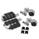 thumbnail image 1 of Motorbike Pedal trasero Ángulo Ajustable Detalleable Removible Reemplace Pedales de Motocicleta Componentes al aire libre Reemplazo para XL883 / 1200 Plata tholdsy VI002316-02, 1 of 7