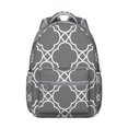 thumbnail image 1 of Pastoral Style Adjustable Strap Backpack for Student, Scratch-Resistant Oxford Cloth, Comfortable and Breathable Padding, Artistic Nordic Design School Bag for Student and Student, 1 of 6