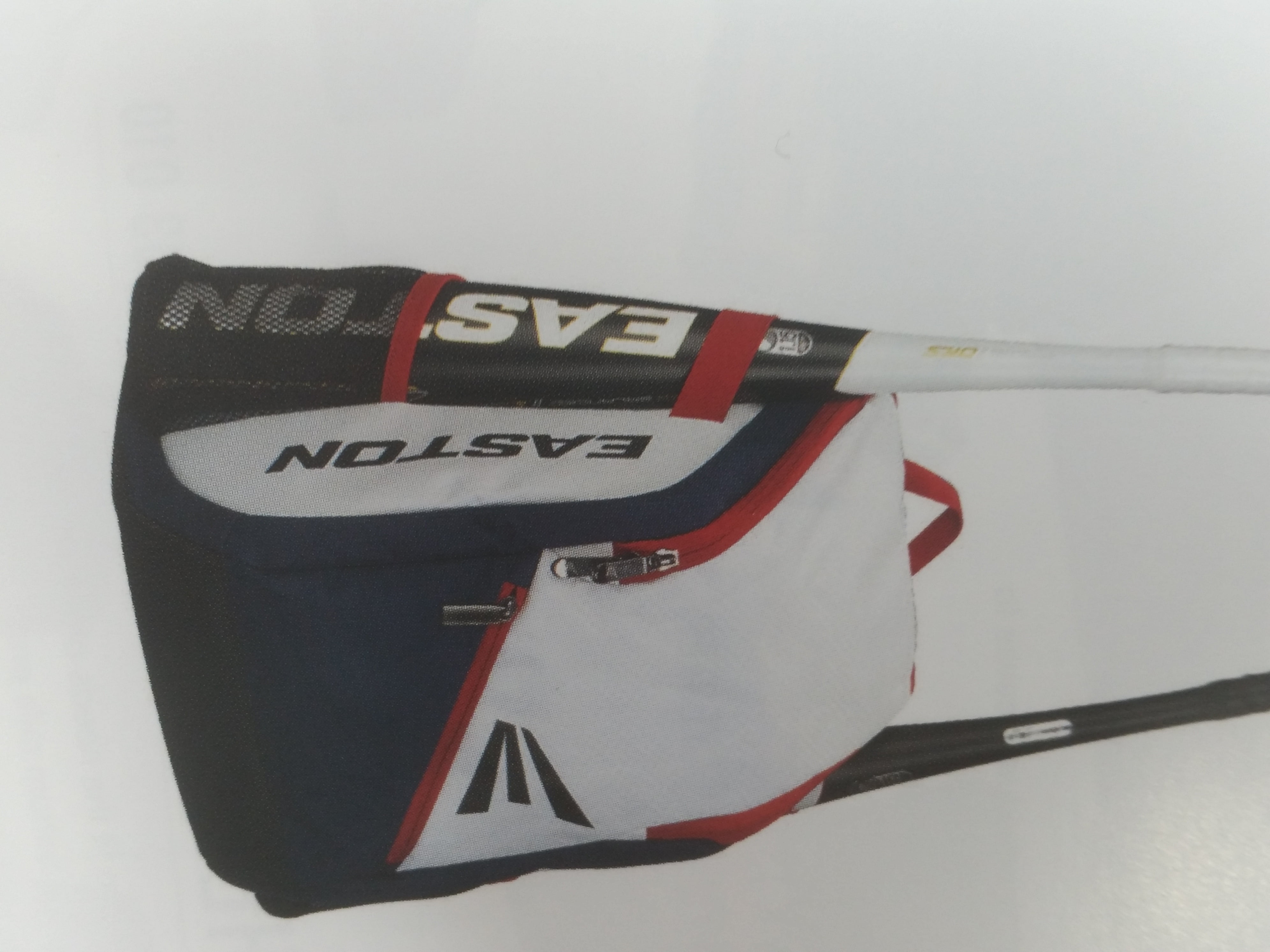 New Easton Game Ready Youth Baseball Backpack Red/White/Blue 16"H x 12