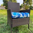 thumbnail image 3 of Unique Choice 2 Pieces Outdoor Chair Cushions, Patio Chair Pads, Blue, 3 of 8