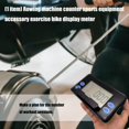 thumbnail image 2 of DICEWEN Digital Rowing Machine Display Counter Track Workout Indicator Speed Distance Time Monitor, 2 of 8