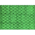 thumbnail image 1 of Ahgly Company Indoor Rectangle Solid Green Modern Area Rugs, 3' x 5', 1 of 4