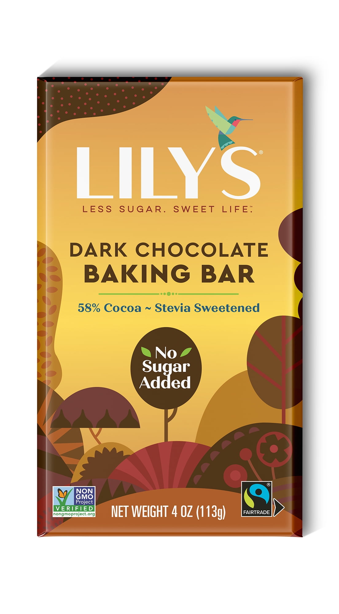 Lily's Dark Chocolate Baking Bar, 4 oz