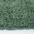 thumbnail image 3 of SAFAVIEH August Sophia Solid Shag Area Rug, Green, 4' x 4' Round, 3 of 7