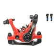 thumbnail image 2 of Aluminum Alloy Bike Brake Caliper Calipers Clamp Compnts Mechanical Red Front, 2 of 8