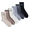Multi Bow/Rib, variant on No Boundaries Ribbed Mid Crew Socks, 6-Pack, Women's, Shoe Sizes 4-10