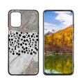 thumbnail image 1 of Compatible with LG Q52 Phone Case, Marble-161 Case Men Women, Flexible Silicone Shockproof Case for LG Q52, 1 of 1