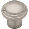 Liberty Hardware P15569c Avante Classic Tapestry 1-1/4" Mushroom Cabinet Knob - Nickel