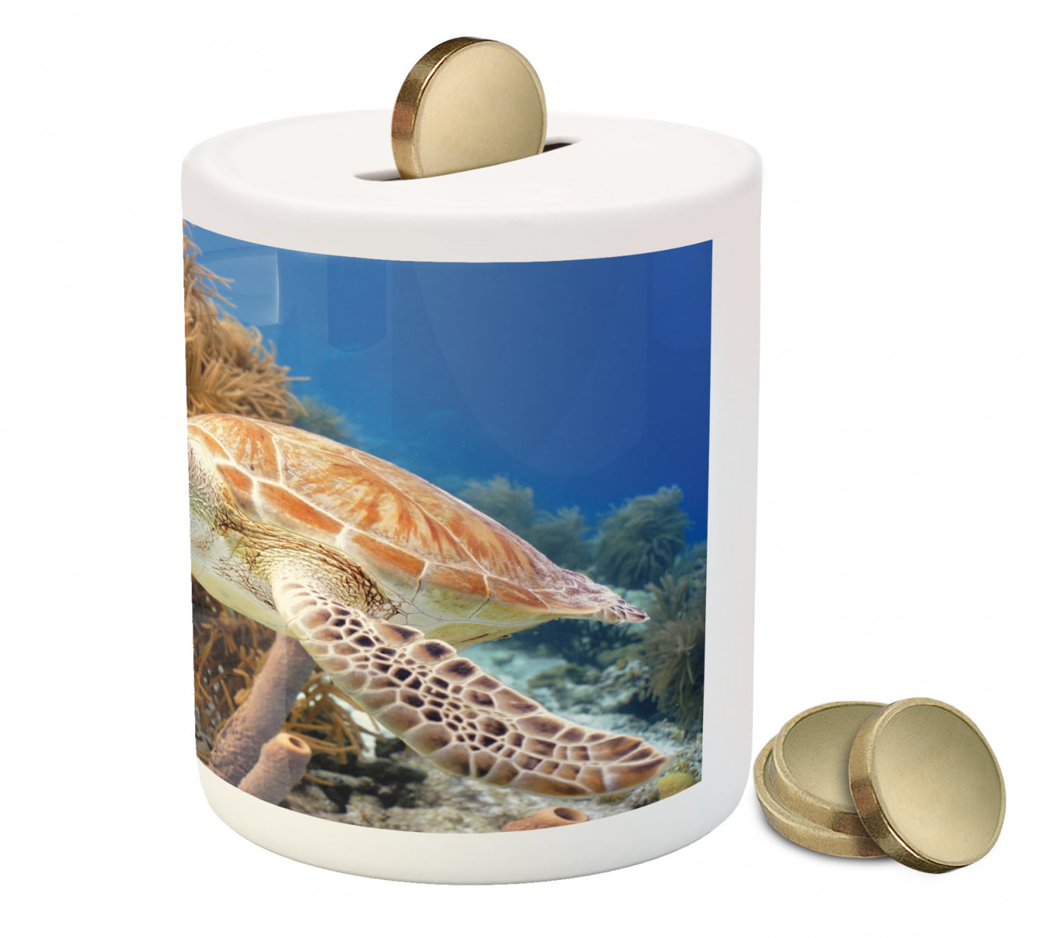 new money box boxes bank sea life turtle nice quality will make good little gift 