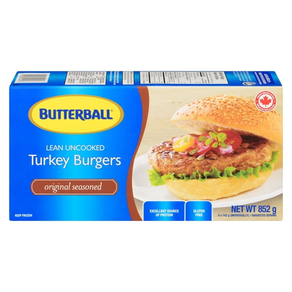 Butterball Burgers de Dindon 852g