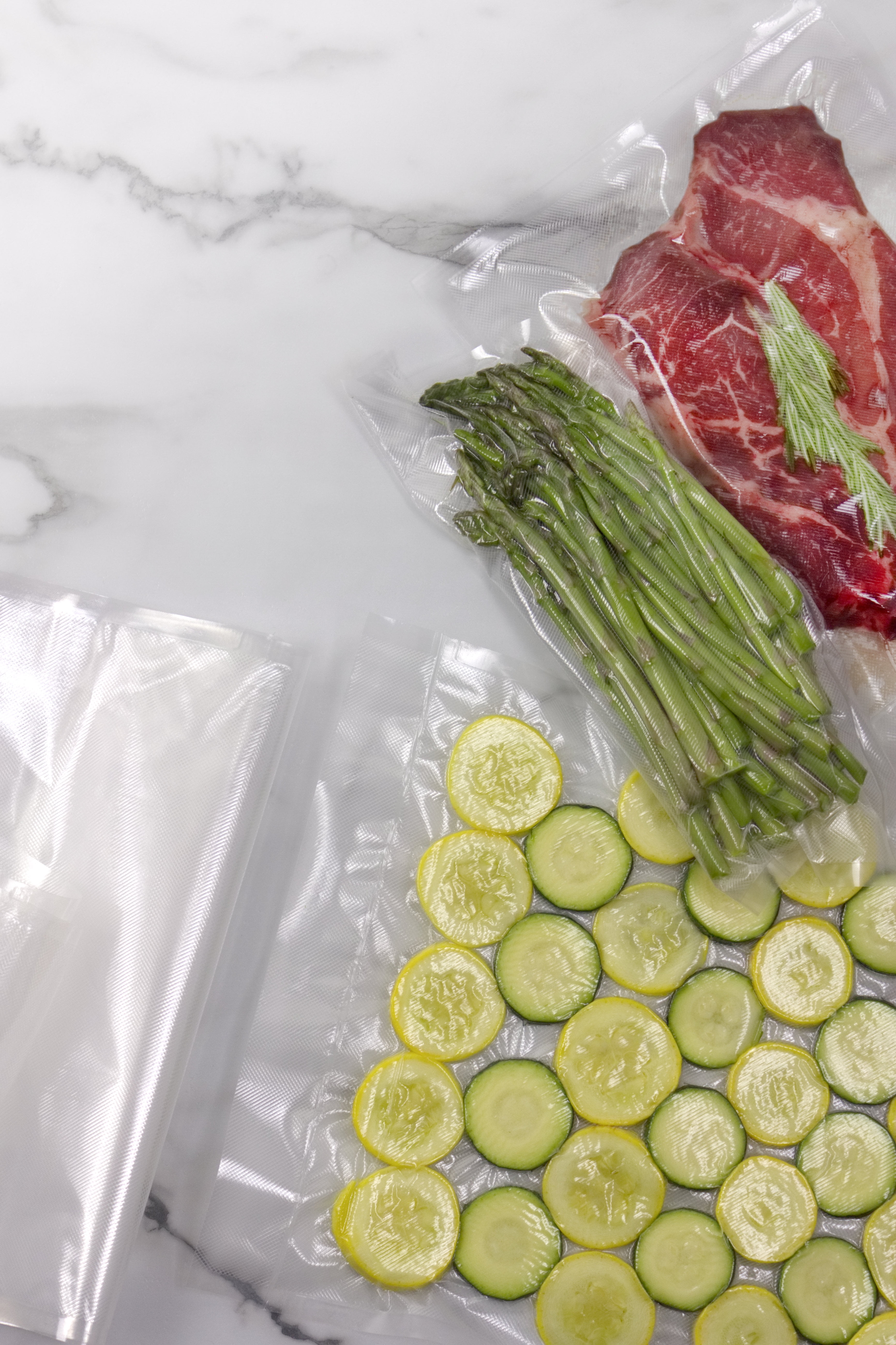 (2 pack) NESCO Quart Vacuum Sealer Bags (9" x 12"), 50-Count BPA-Free Vacuum Seal Bags for Freezer Storage and Sous Vide, Works With Nesco and FoodSaver Vacuum Sealer Machines