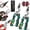 Green*2, variant on 4-in-1 Wire Stripping and Testing Pliers, Heavy-Duty Electrical Pliers&Wire Cutters, Multi-Function Electrician Wire Strippers Tool with Voltage Tester&Alarms for Professional & Home Use