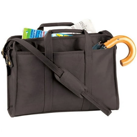 Royce Carrying Case (Briefcase) File Folder, Accessories, Pen, Business Card, Black