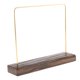 thumbnail image 4 of Exhibidor de joyas, vitrina, organizador de aretes, base de madera 20x5x17cm, 4 of 6