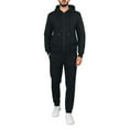 thumbnail image 2 of Men's 2-Piece Fleece-Lined Full Zip Hoodie & Jogger Set, 2 of 5