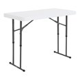 thumbnail image 1 of Mesa plegable ajustable de altura comercial Granito blanco, 1 of 8