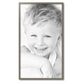 thumbnail image 2 of ArtToFrames 21" x 37" Silver Picture Frame, 21x37 inch Multi Wood Poster Frame (WOM-4756), 2 of 7