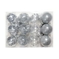 thumbnail image 2 of Tyidzon Christmas Ball Ornaments for Christmas Decorations - Shatterproof Christmas Ornaments for Holiday, Wreath & Party Decorations 24Pc, 2 of 6