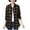 Coffee, variant on Scyoekwg Womens Coats Long Sleeve Tops Button Up Lapel Shirts Fall Winter Warm Coats Casual Fashion Loose Lightweight Plaid Shirts with Pocket Cardigan Jacket (Coffee,M)