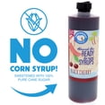 thumbnail image 3 of Hypothermias Black Cherry Shaved Ice Syrup, 16 oz, Pure Cane Sugar, Handcrafted, 3 of 9