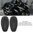 thumbnail image 4 of Motorcycle Hand Guard , KIMISS Motorbike Handlebar Protective Guard Universal Hand Wind Guards Reduce Wind Resistance for Most Motorcycles Electric Bike, 4 of 8