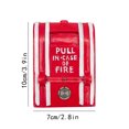 thumbnail image 3 of Timbre Vintage Rojo para Puerta, Decoración Del Hogar, Colgante, 3 of 6