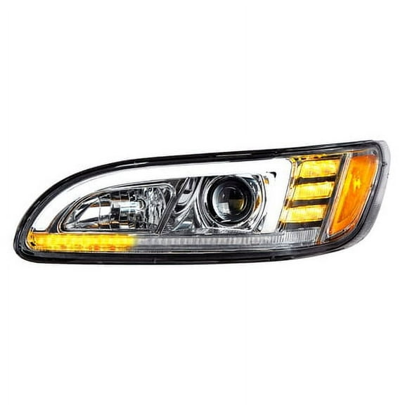 United Pacific 35765 Projection Headlight Assembly   Lh, Chrome Housing,