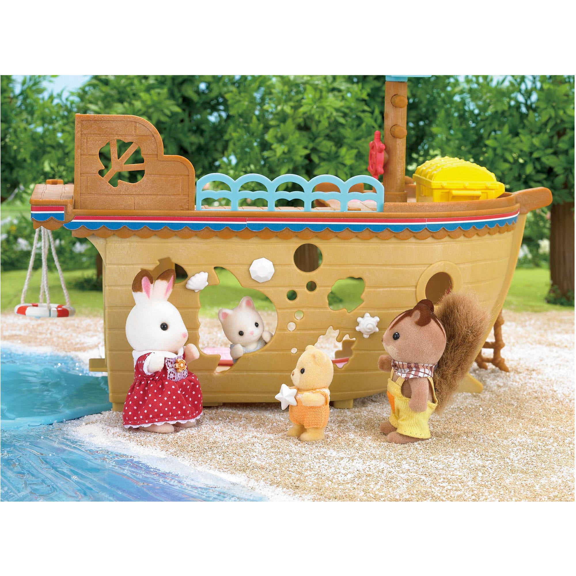 calico critters treasure ship