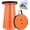 All Orange, variant on Upgraded Folding Stool Lightweight Yet  Sturdy with Load Capacity 400lbs Portable Collapsible Stool for Camping Fishing Hiking BBQ ()