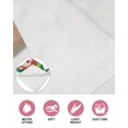 thumbnail image 6 of St. Patrick's Day Kitchen Dish Towels for Drying Dishes Set of 4, Green Gnomes Gold Coin Beer Shamrock Stripes Waffle Weave Microfiber Hand Tea Bathroom Towels Quick Dry & Absorbent Towel 15.7x23.6, 6 of 7