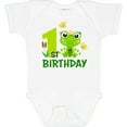 thumbnail image 3 of Inktastic 1st Birthday Princess Frog Girls Baby Bodysuit, 3 of 5