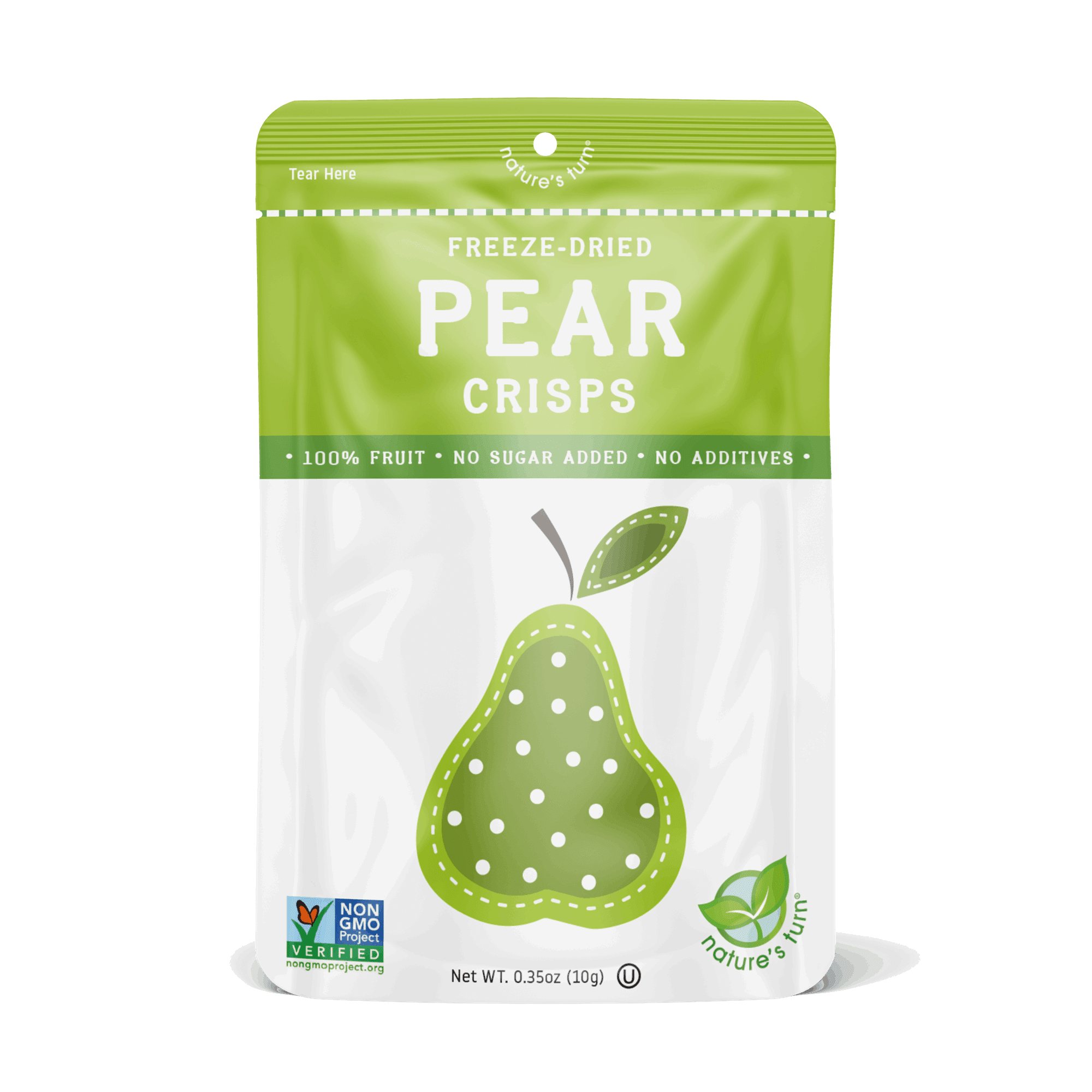Nature’s Turn Freeze-Dried Fruit Crisps Variety Pack, No Added Sugar, Healthy Natural Fruit Crisp Snack for School Lunches, Lunchbox Snack Variety Bags of 30 (0.35 oz Each)