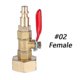 thumbnail image 1 of Ize Adapter Blowout Adapter With 1/4quot; Plug 3/4quot; Fe En Hose Th, 1 of 5