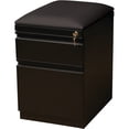 thumbnail image 5 of Lorell® 19 7/8"D 2-Drawer Mobile Letter-Size Pedestal File Cabinet With Seat Cushion, Black, 5 of 7
