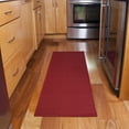 thumbnail image 6 of RITZ Solid Rug Runner, 20" x 60", Red, 6 of 6