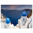 thumbnail image 2 of Blue Doomes Églises Panorama - Impression sur Toile, 2 of 3